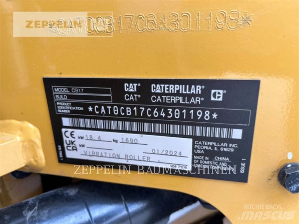 CAT CB1.7 Soil compactors