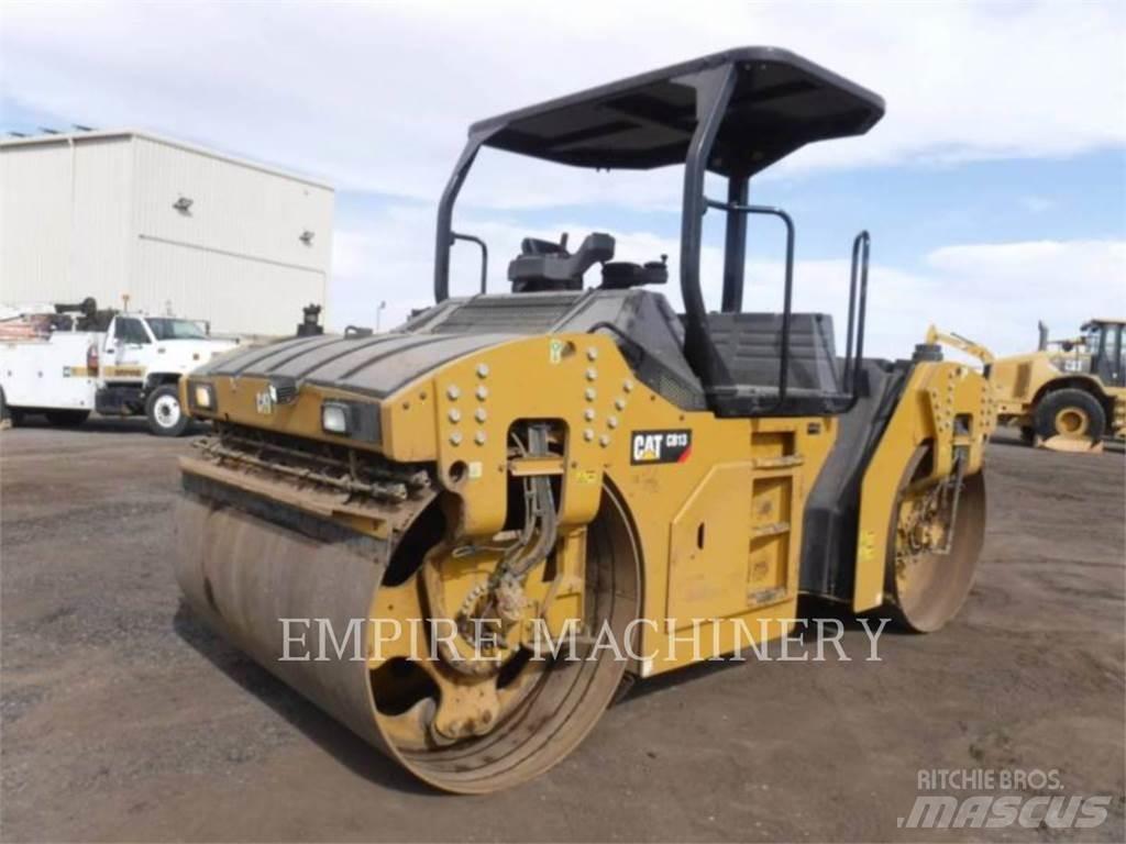 CAT CB13 Twin drum rollers