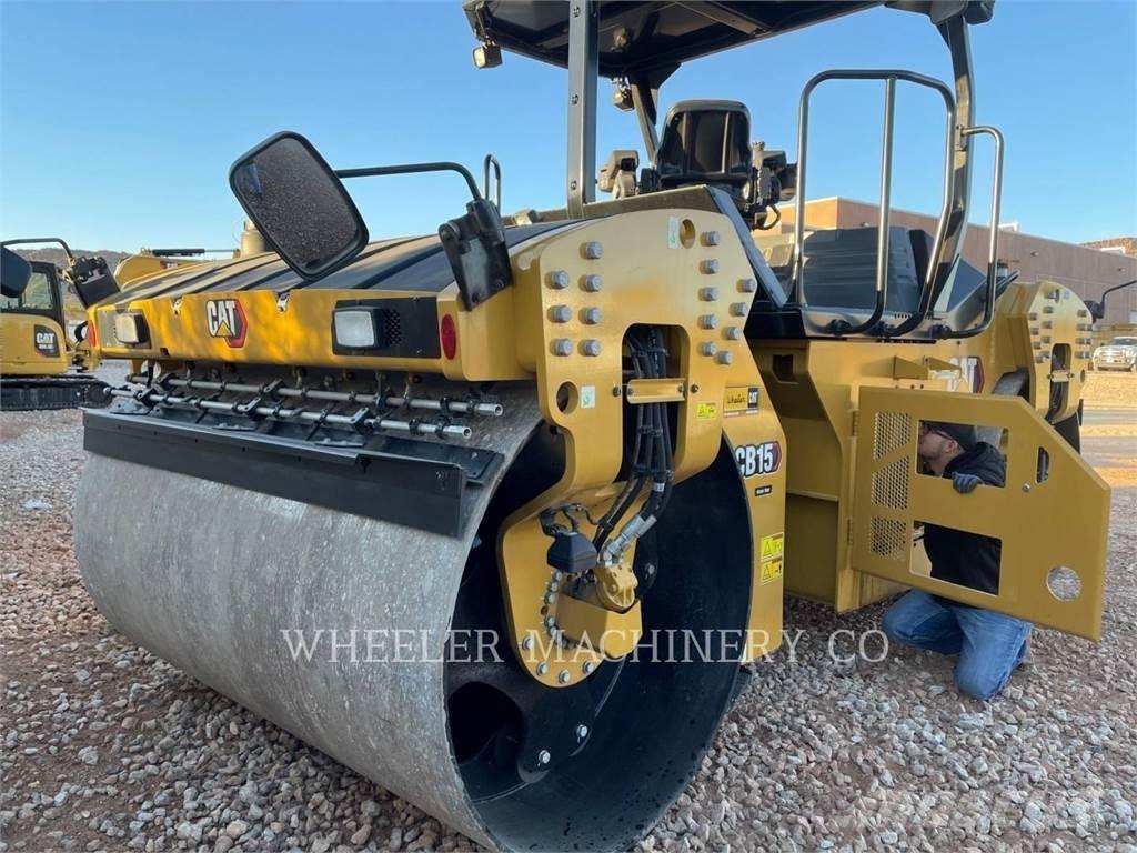 CAT CB15 CW VV Twin drum rollers