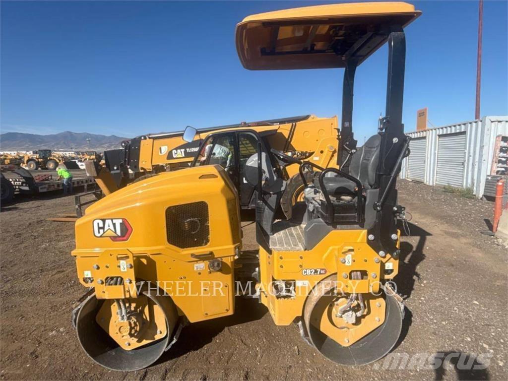 CAT CB2.7 GC Twin drum rollers