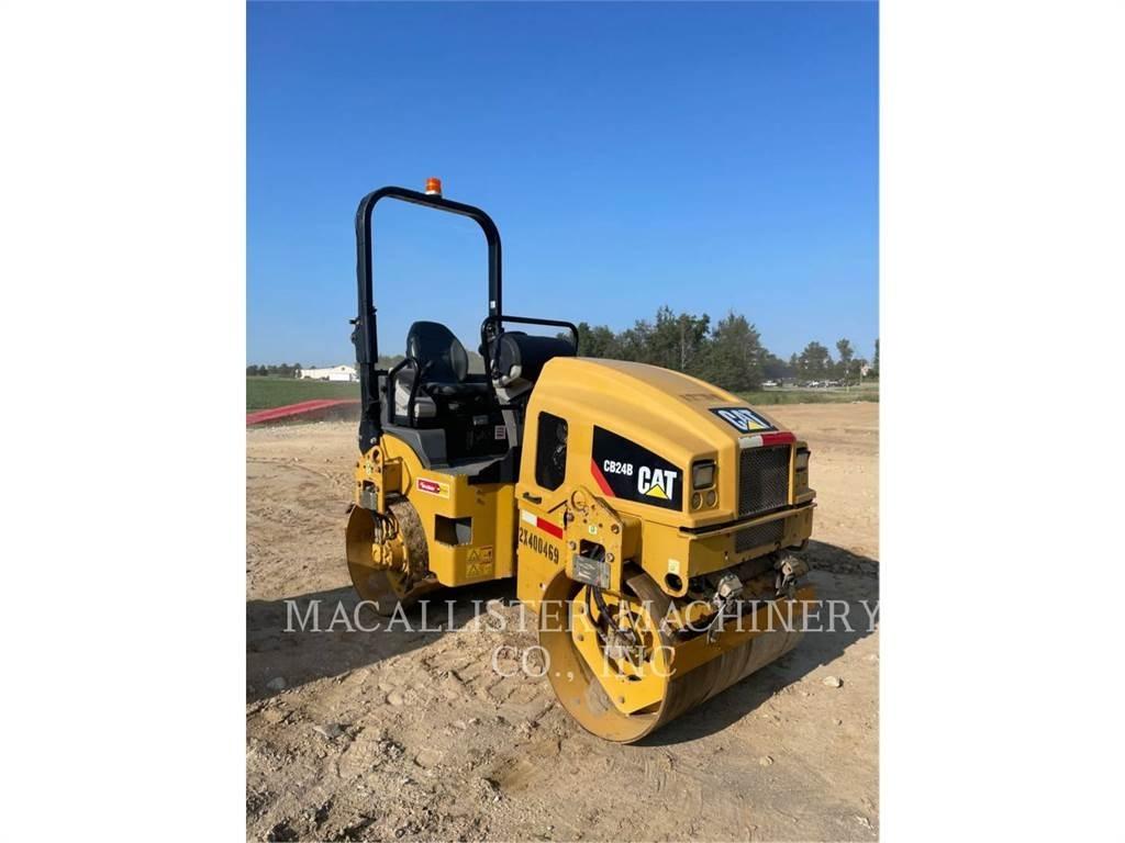 CAT CB24B Twin drum rollers