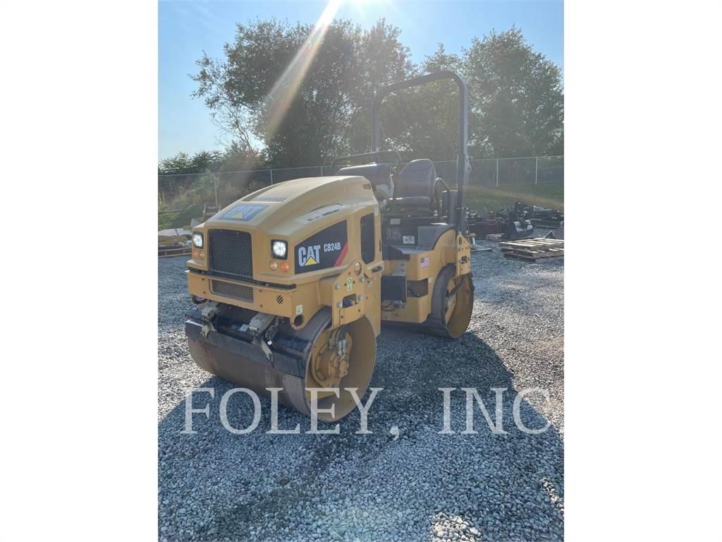 CAT CB24B Twin drum rollers