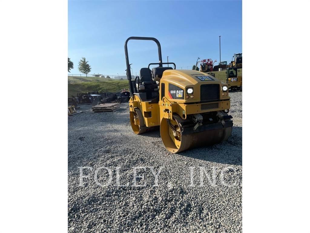 CAT CB24B Twin drum rollers