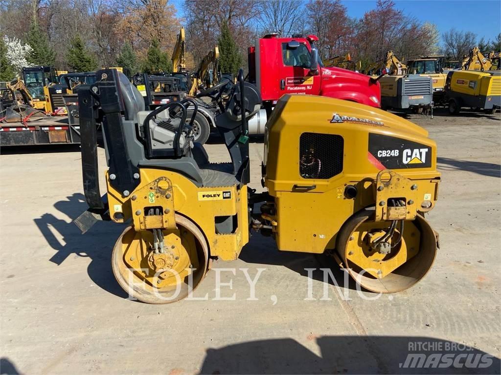 CAT CB24B Twin drum rollers