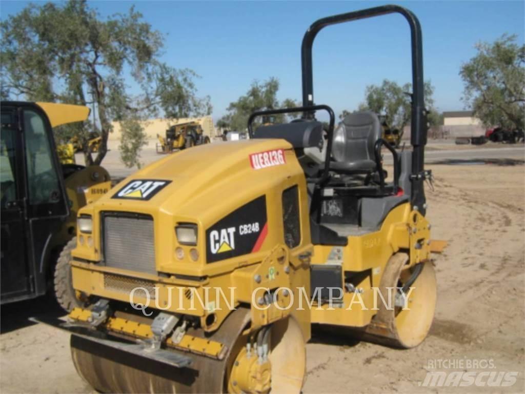 CAT CB24B Twin drum rollers