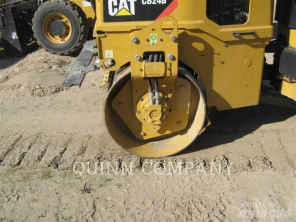 CAT CB24B Twin drum rollers