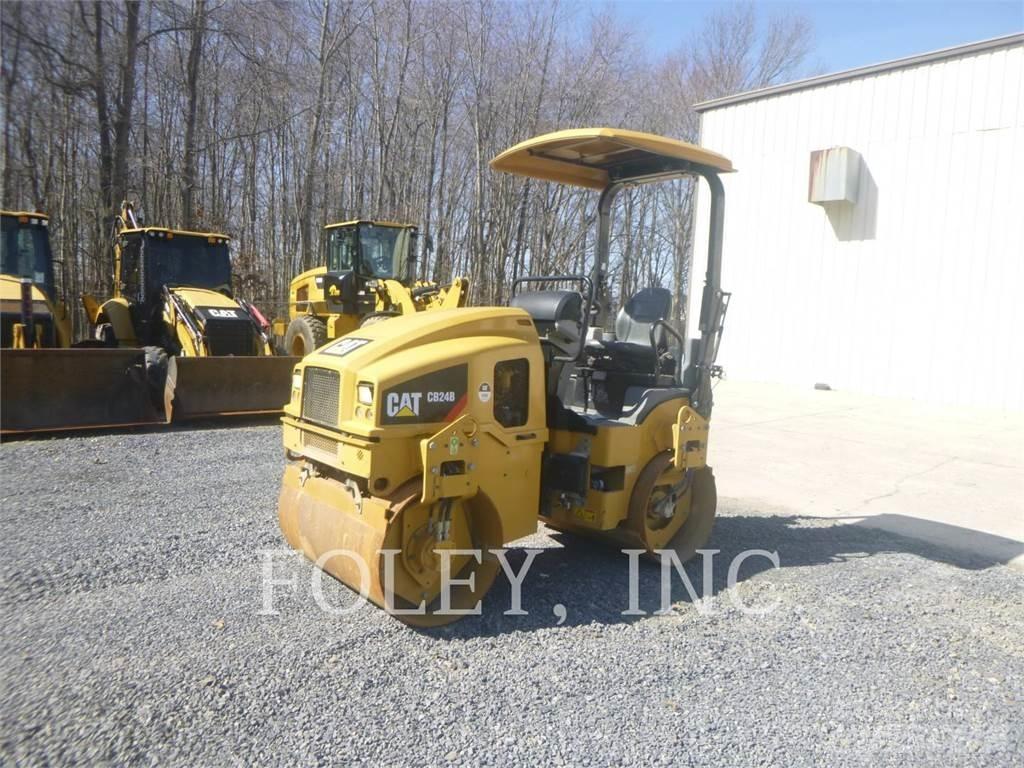 CAT CB24B Twin drum rollers