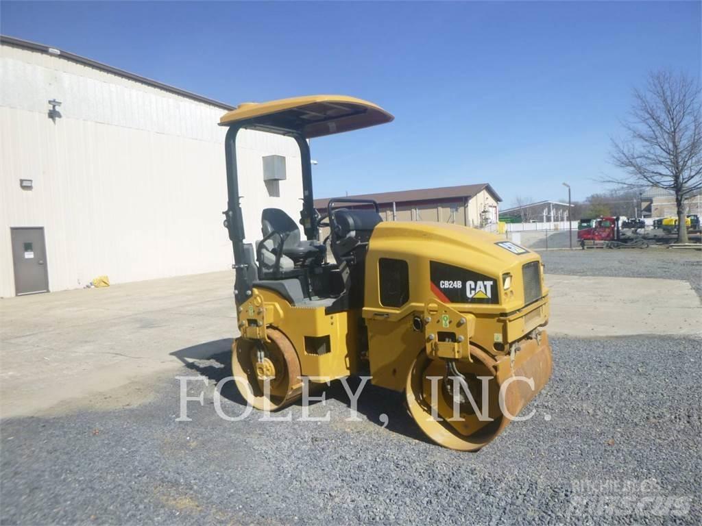 CAT CB24B Twin drum rollers