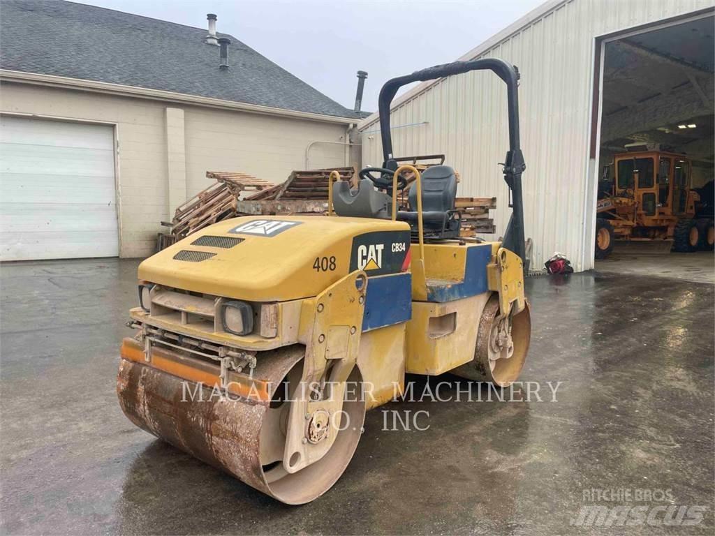 CAT CB34 Twin drum rollers