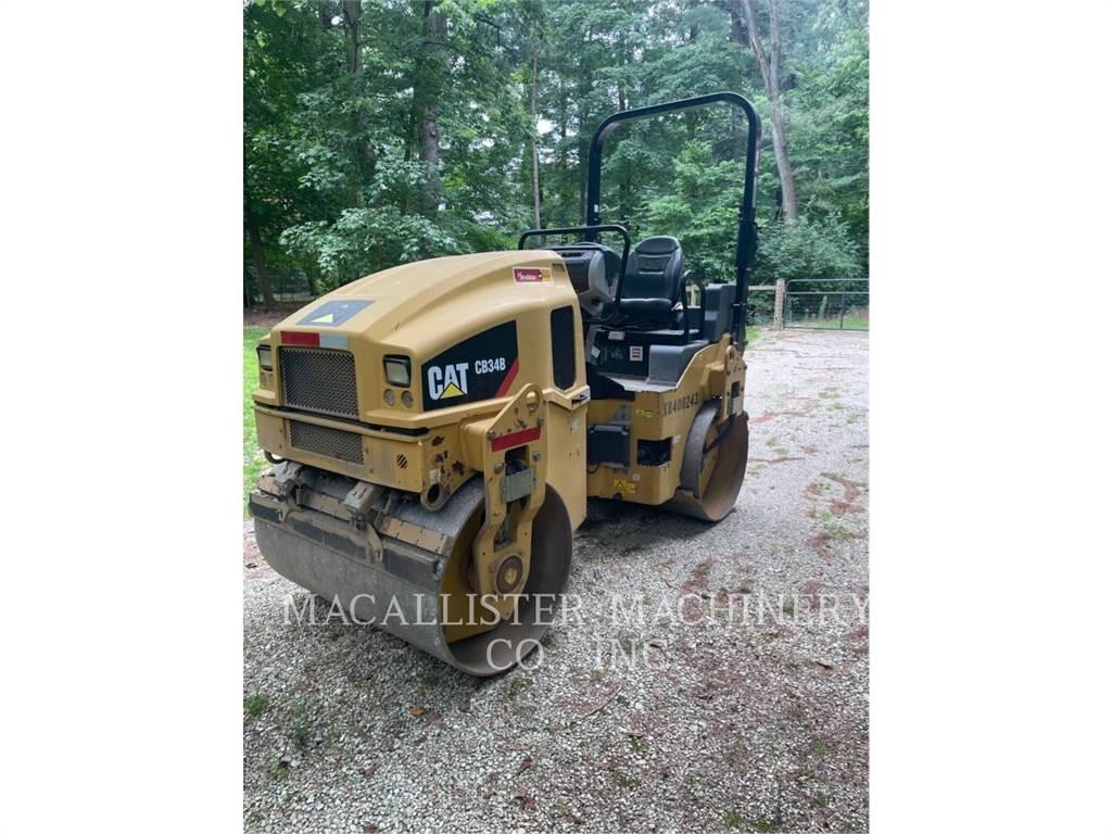 CAT CB34B Twin drum rollers