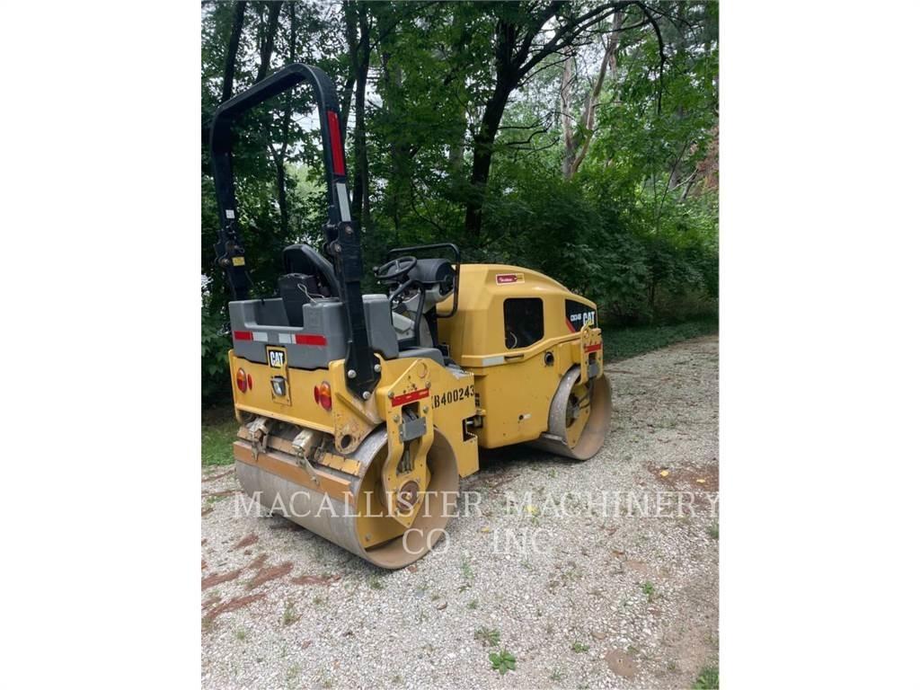 CAT CB34B Twin drum rollers