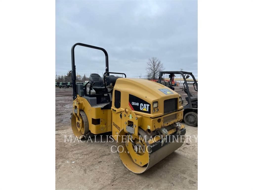 CAT CB34B Twin drum rollers