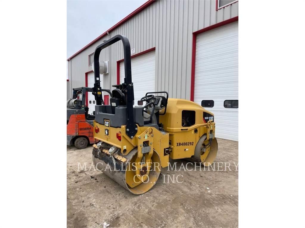 CAT CB34B Twin drum rollers
