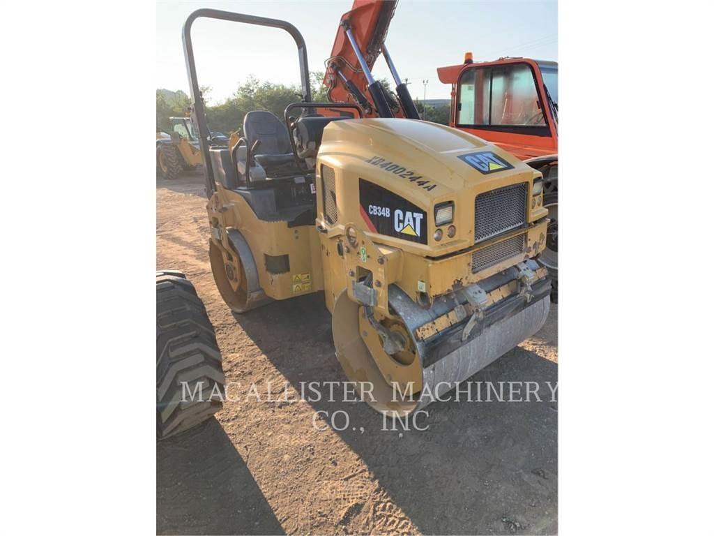 CAT CB34B Twin drum rollers
