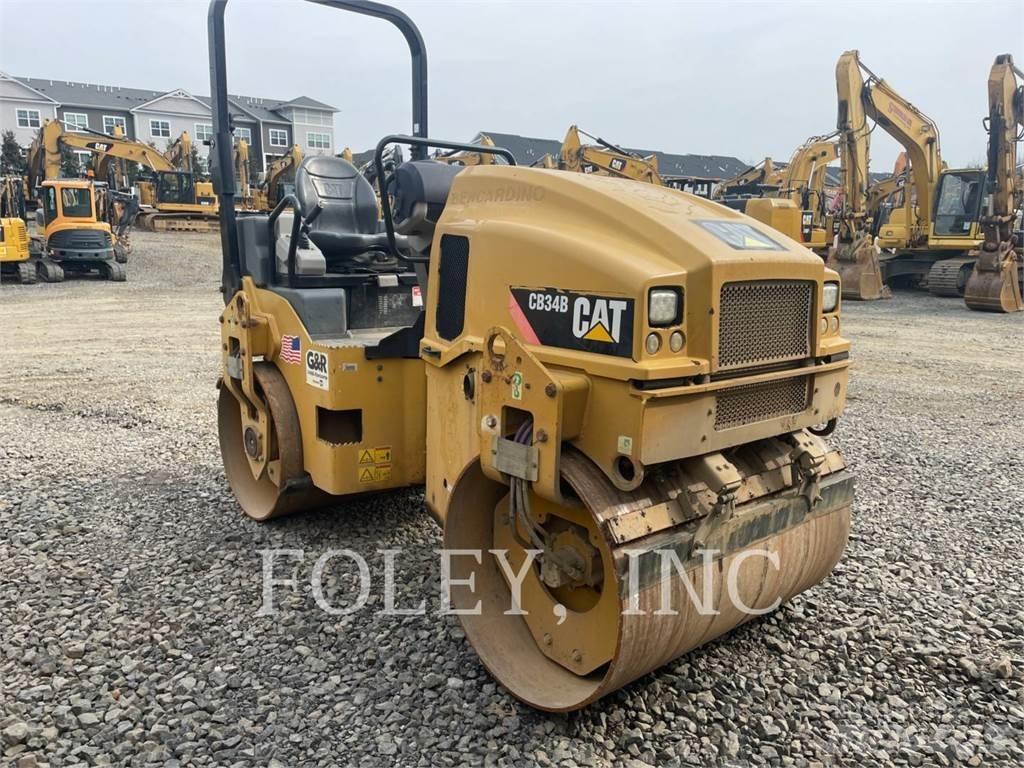 CAT CB34B Twin drum rollers