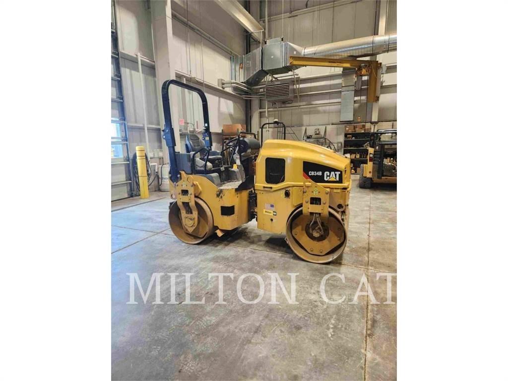 CAT CB34B Twin drum rollers