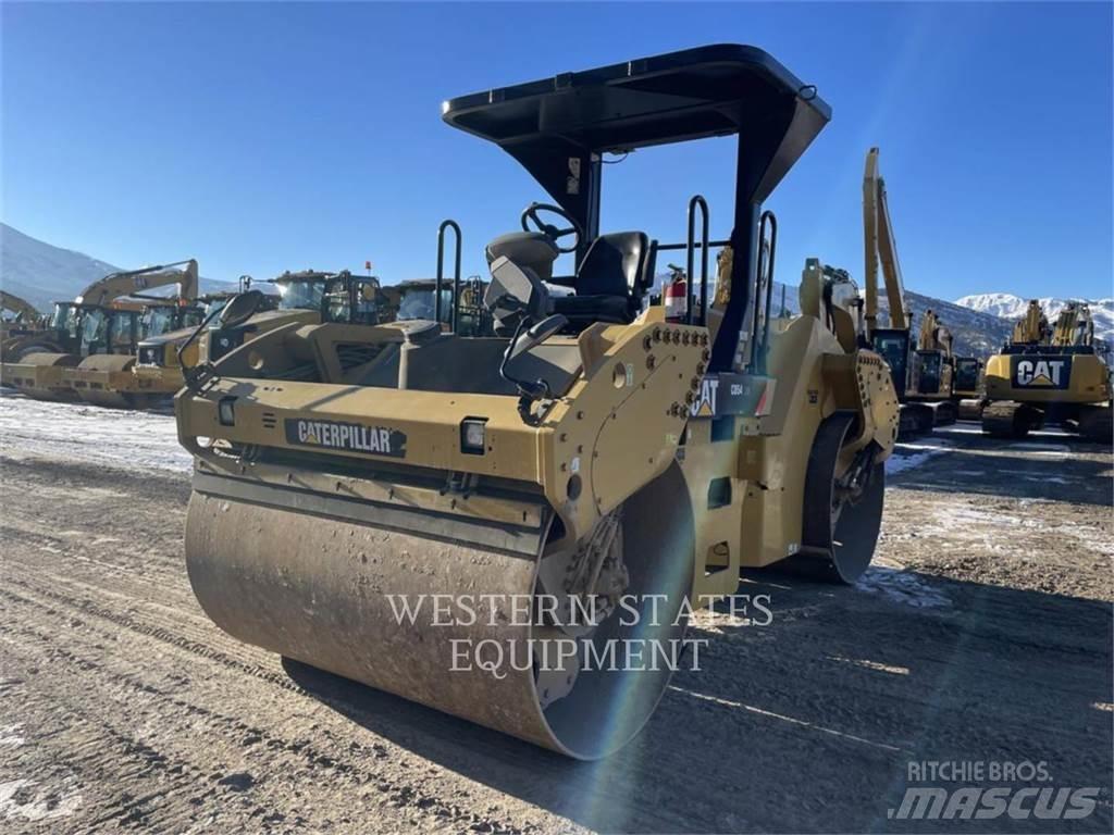 CAT CB54 Twin drum rollers