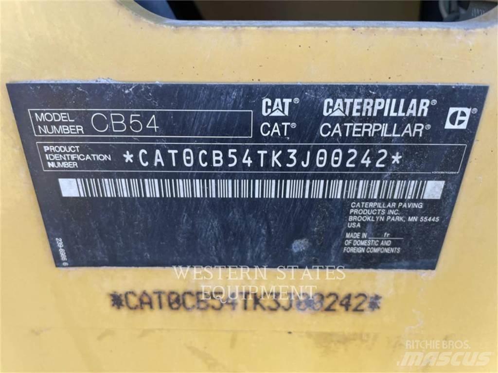 CAT CB54 Twin drum rollers