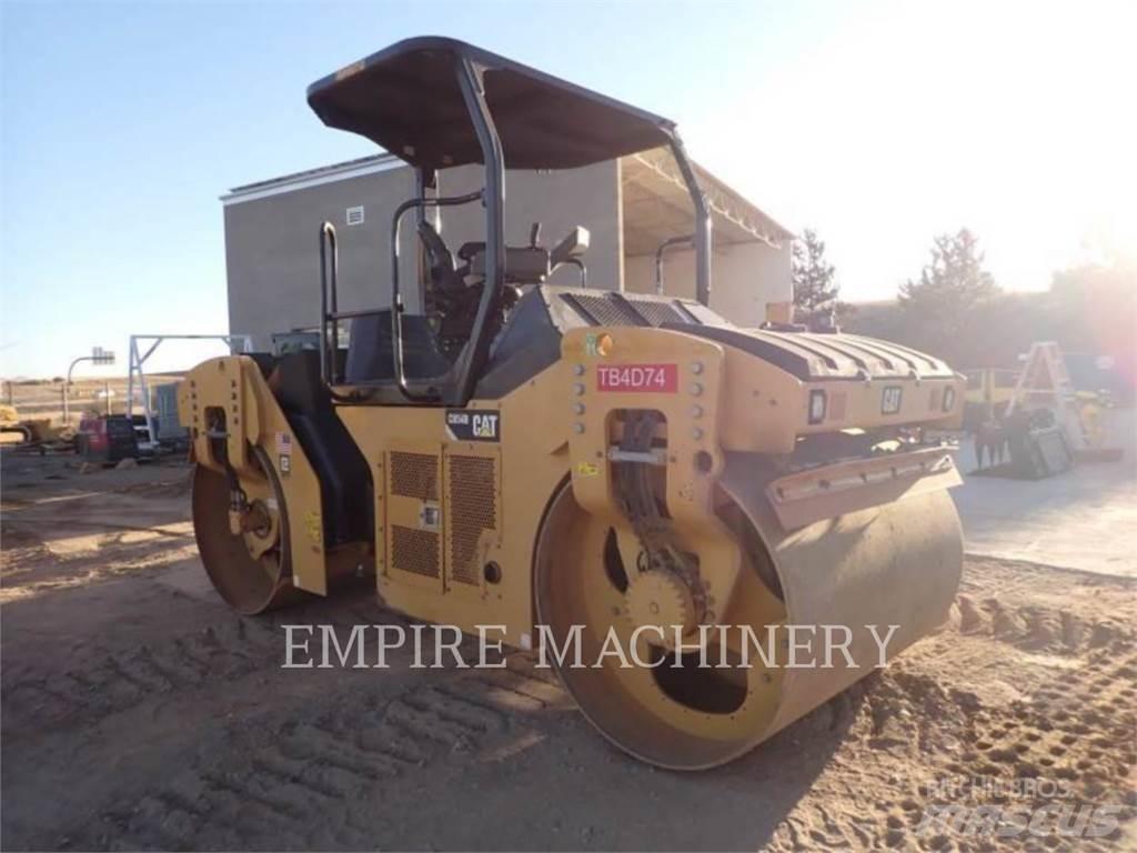 CAT CB54B Twin drum rollers