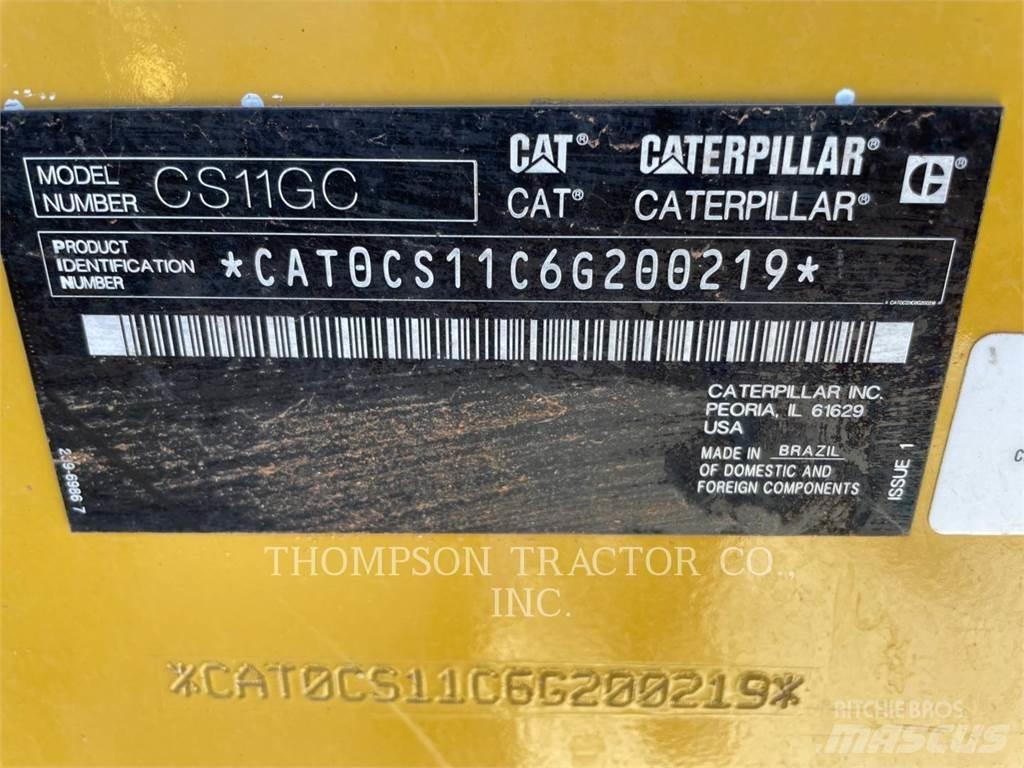 CAT CS11GC Single drum rollers