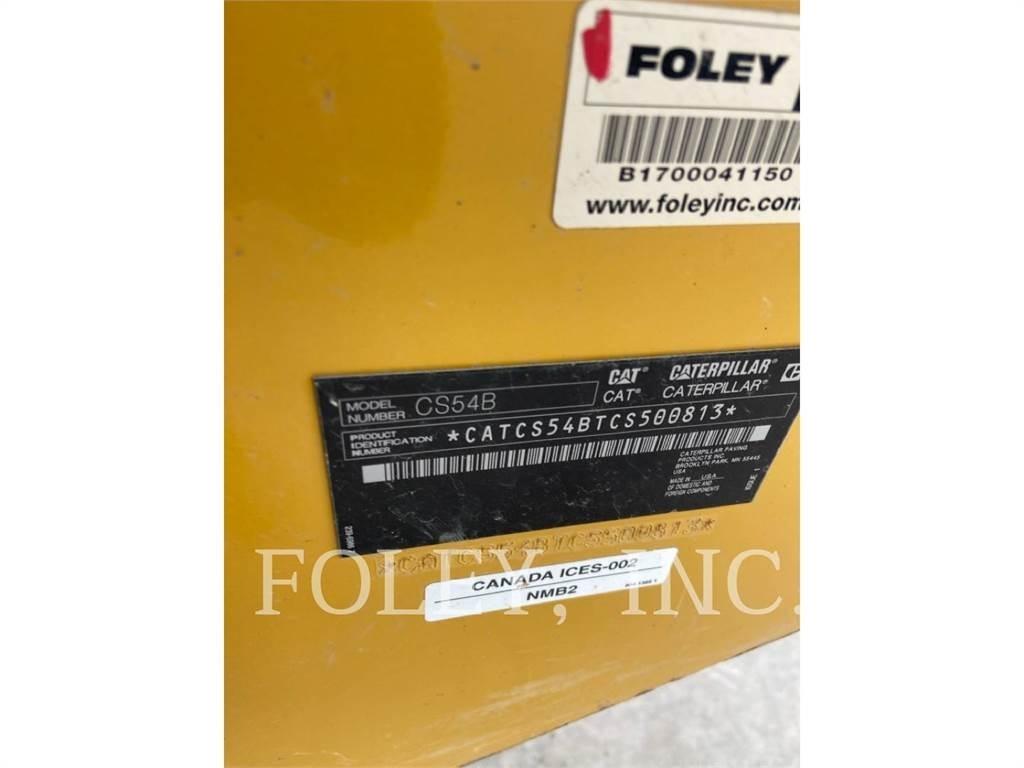 CAT CS54B Single drum rollers