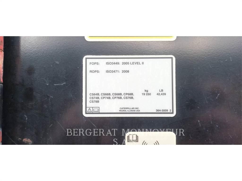 CAT CS76B 4F Soil compactors
