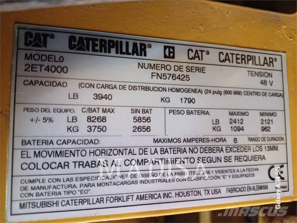 CAT LIFT TRUCKS 2ET4000 Forklift trucks - others