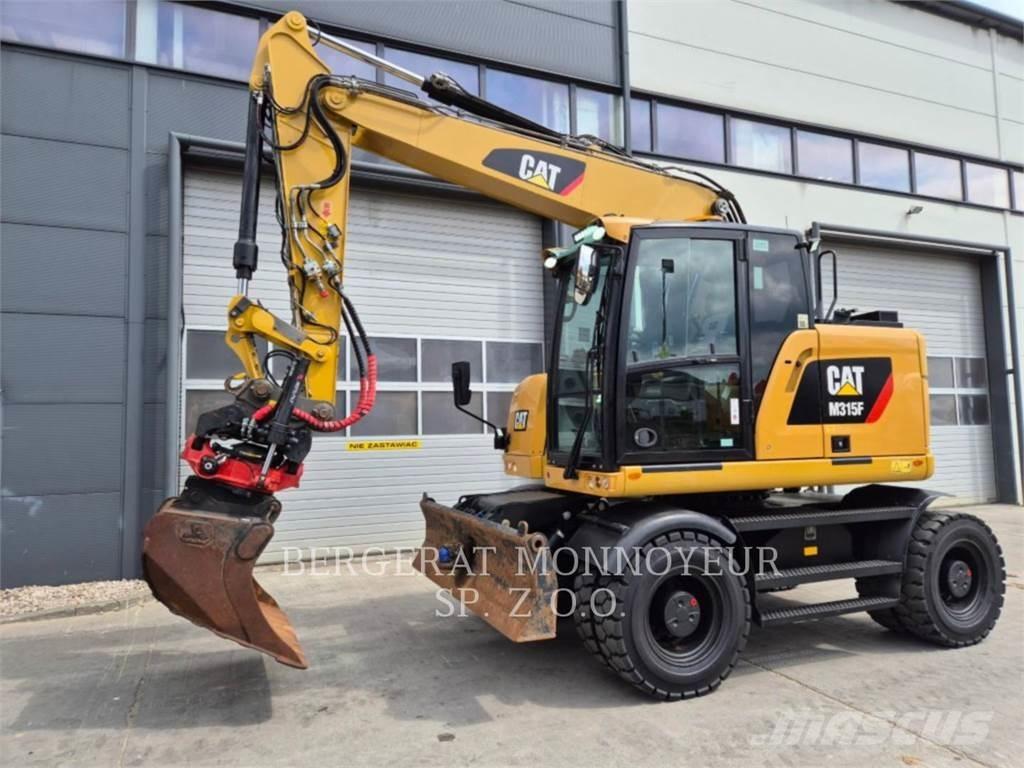 CAT M315F Wheeled excavators