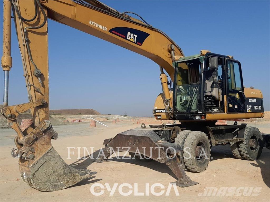 CAT M318 Wheeled excavators