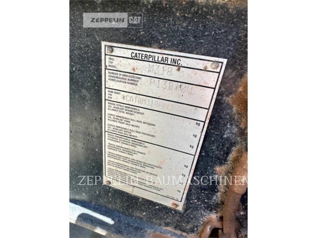 CAT M318-07A Wheeled excavators