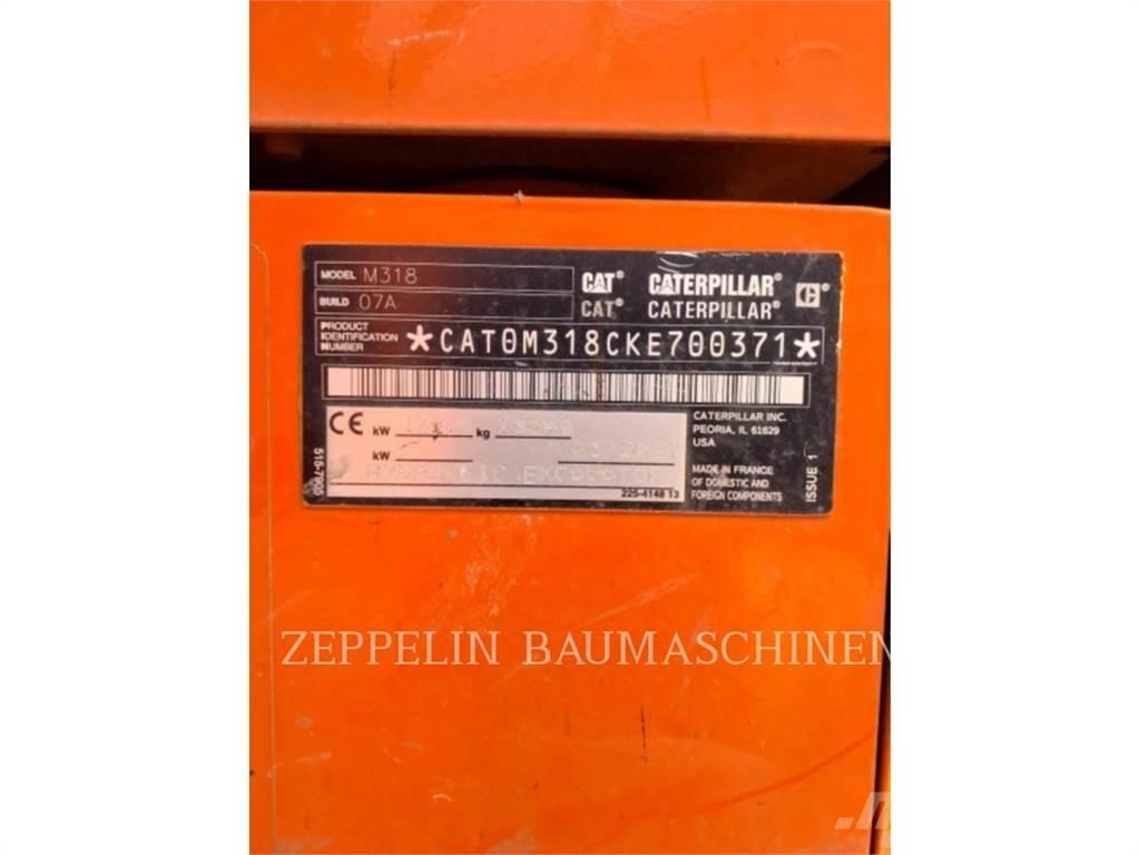 CAT M318-07A Wheeled excavators