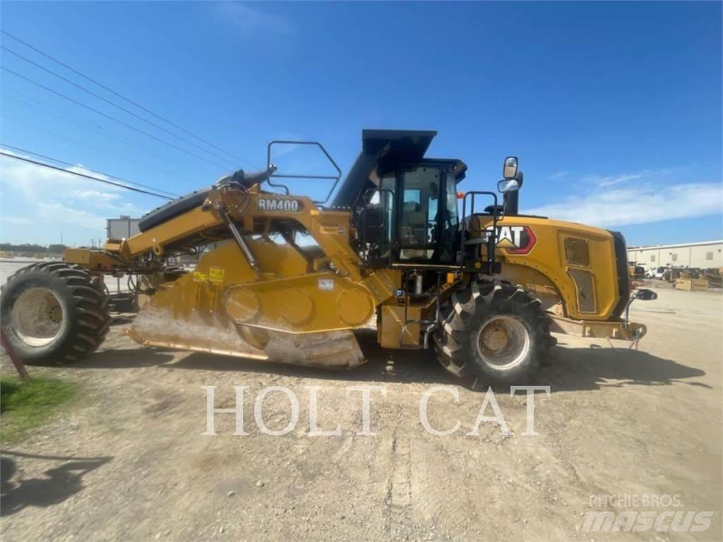 CAT RM400 CAB Asphalt recyclers
