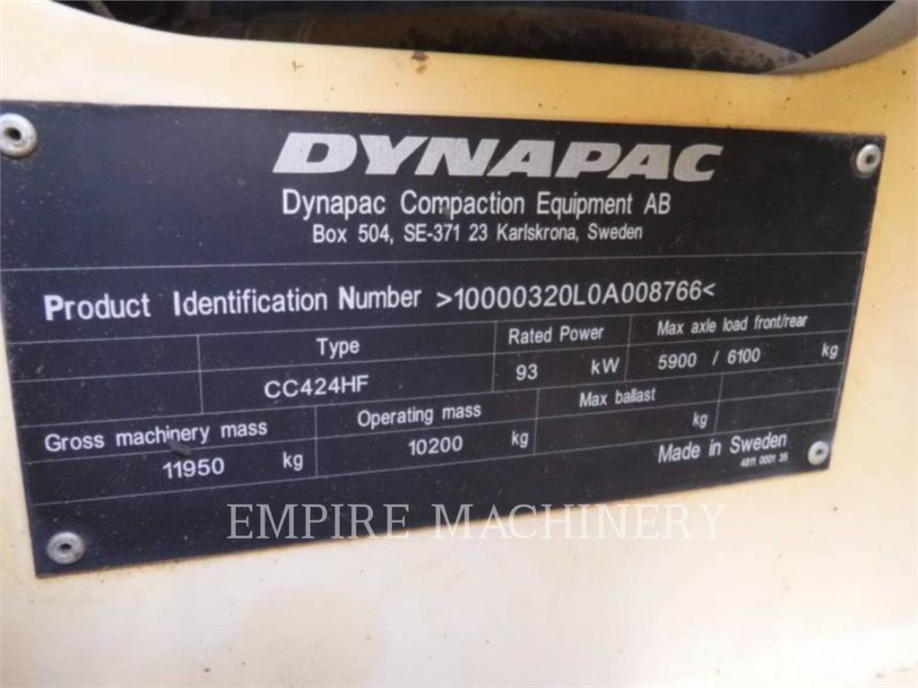 Dynapac CC424HF Twin drum rollers