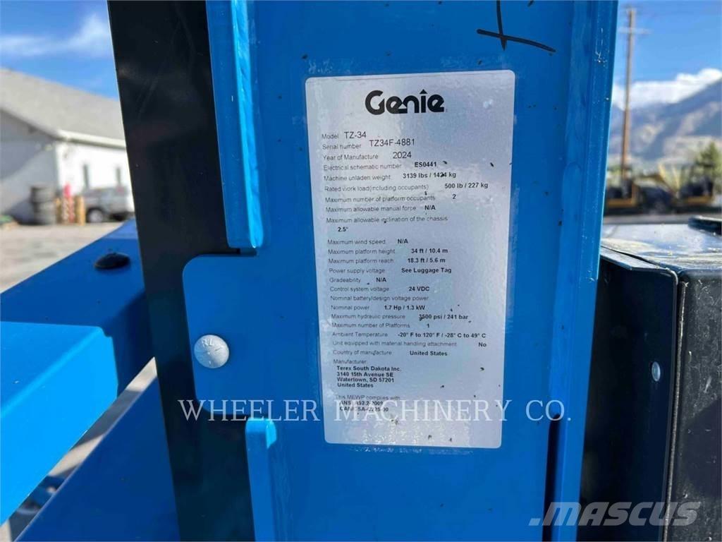 Genie TZ34/20 Articulated boom lifts