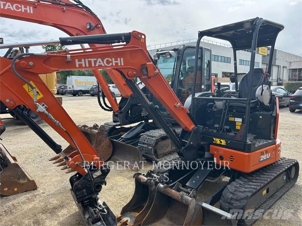 Hitachi ZX26U-6 Crawler excavators