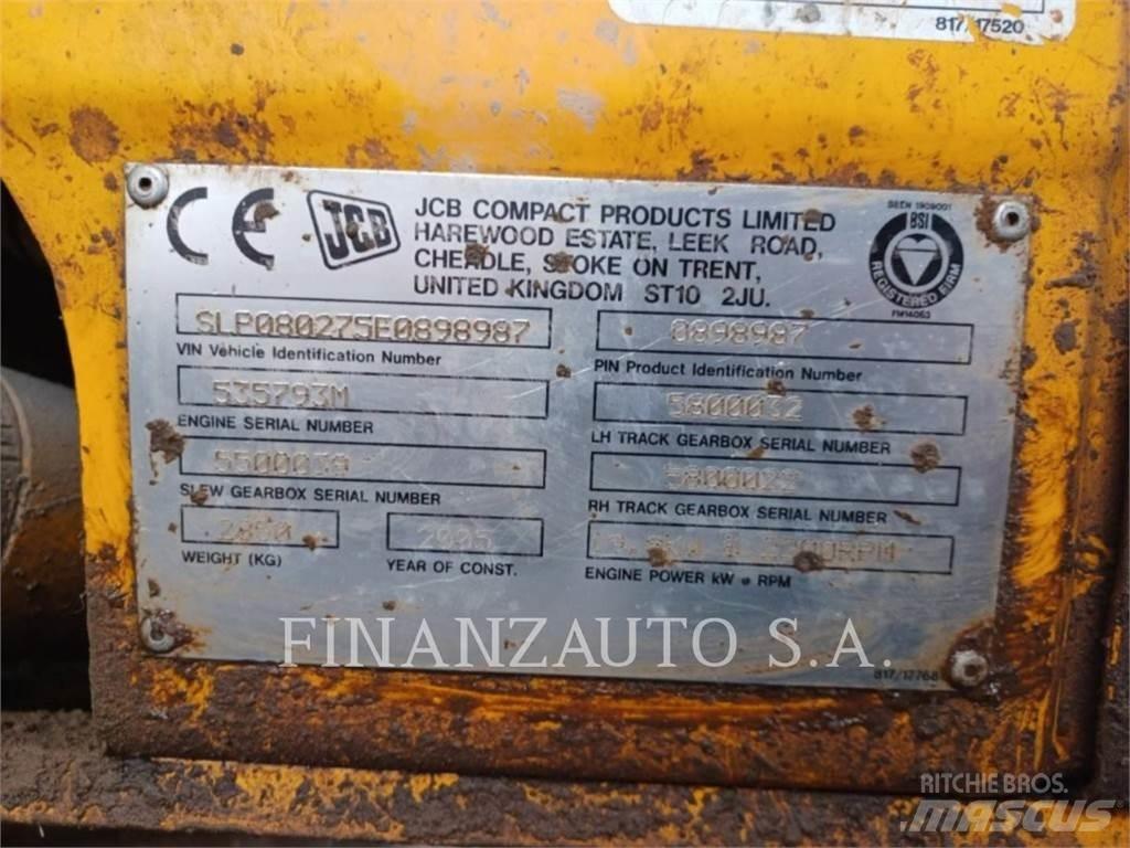 JCB 8027 Crawler excavators