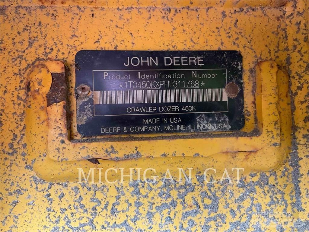 John Deere 450K Crawler dozers