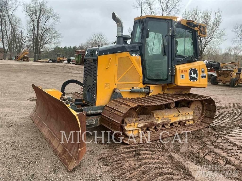 John Deere 650K LGP Crawler dozers