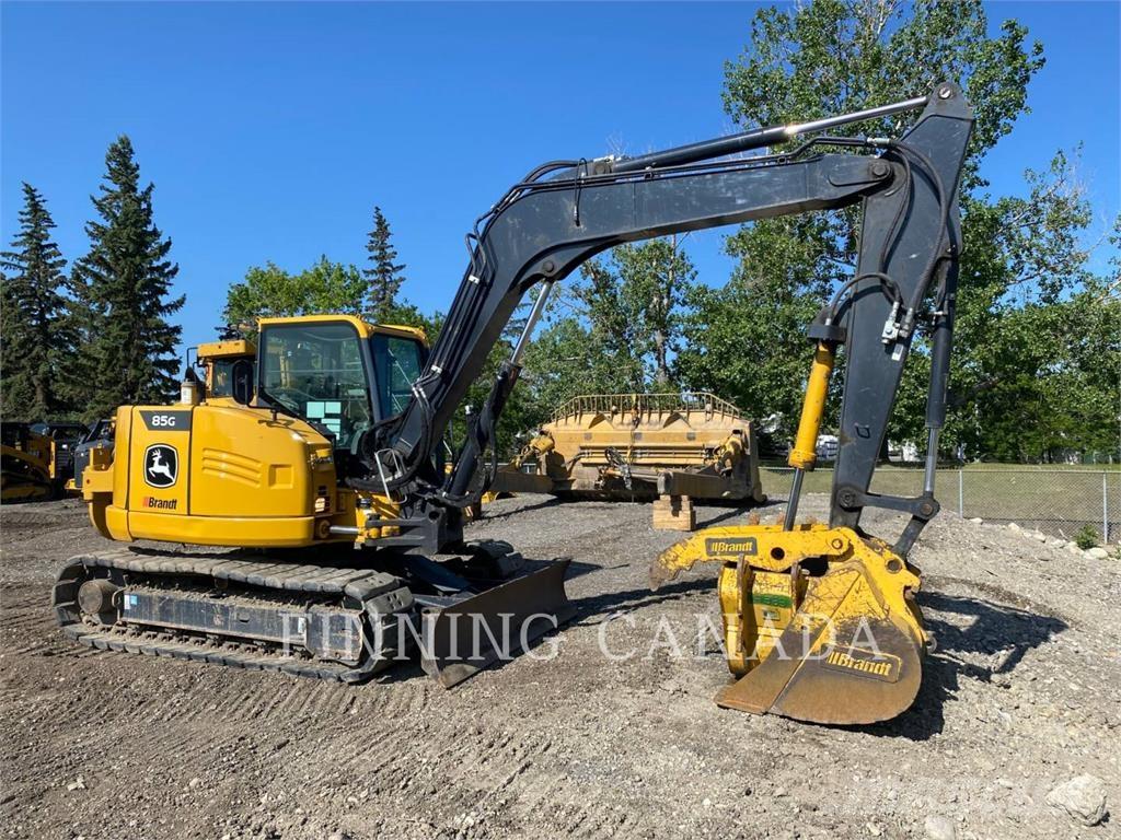 John Deere 85G Crawler excavators