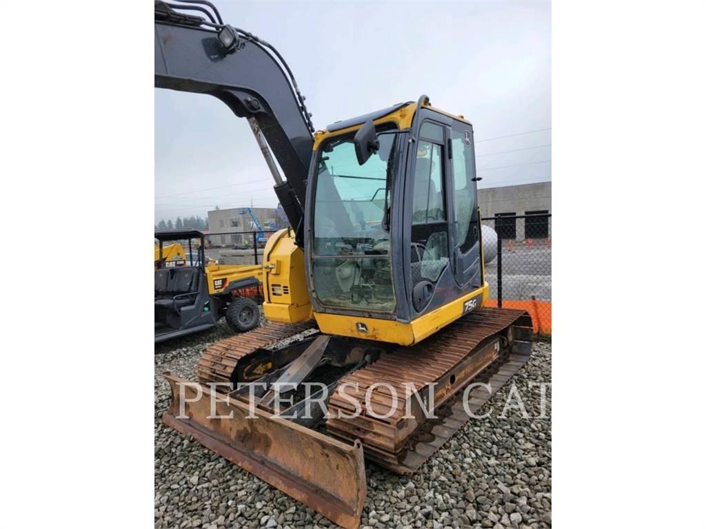John Deere & CO. 75G Crawler excavators
