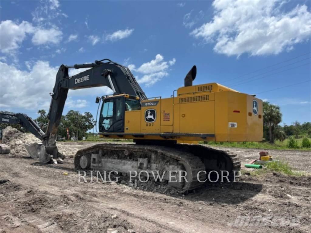 John Deere & CO. 870G Crawler excavators