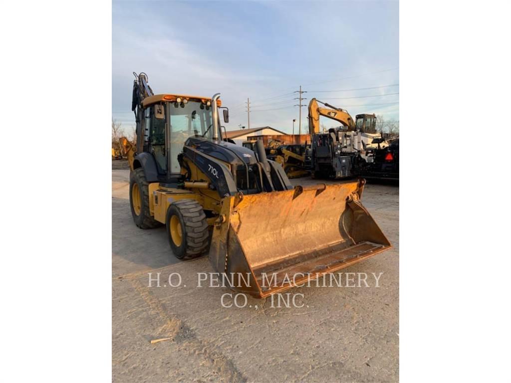 John Deere JD710D Backhoe loaders