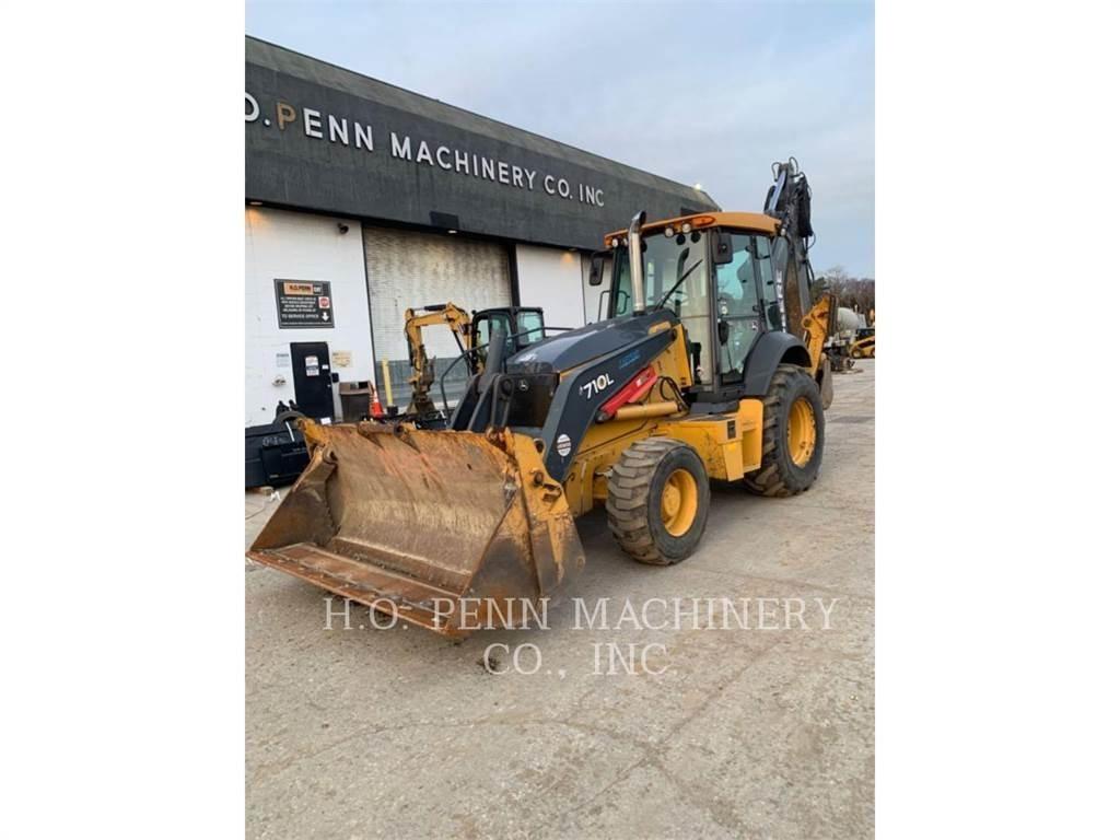 John Deere JD710D Backhoe loaders