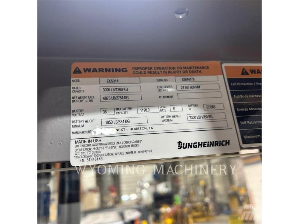 Jungheinrich EKS314 Forklift trucks - others