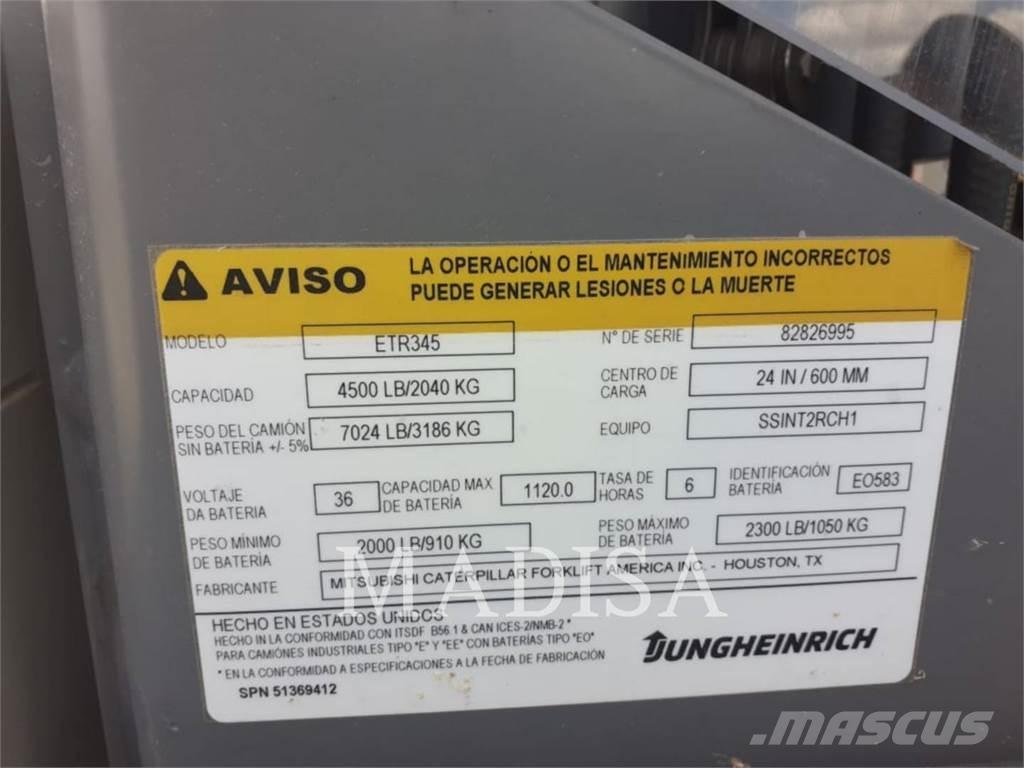 Jungheinrich ETR 345 Forklift trucks - others
