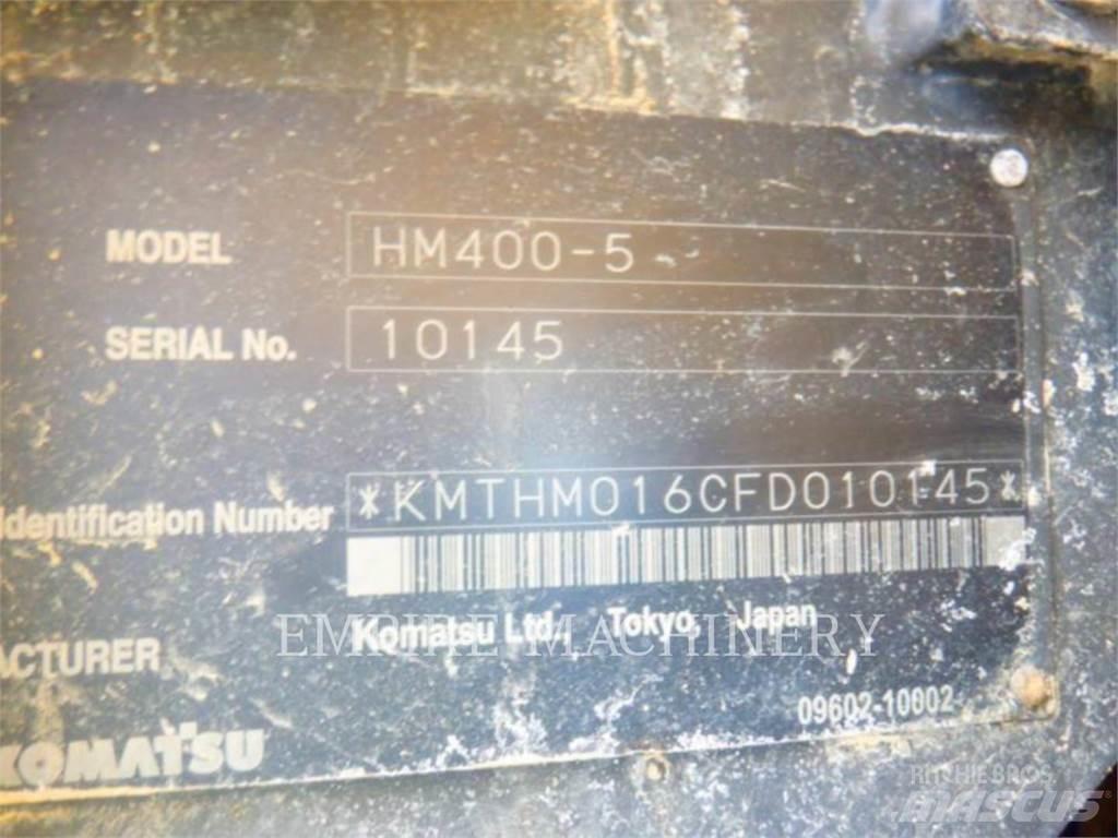 Komatsu HM400-5 Articulated Dump Trucks (ADTs)