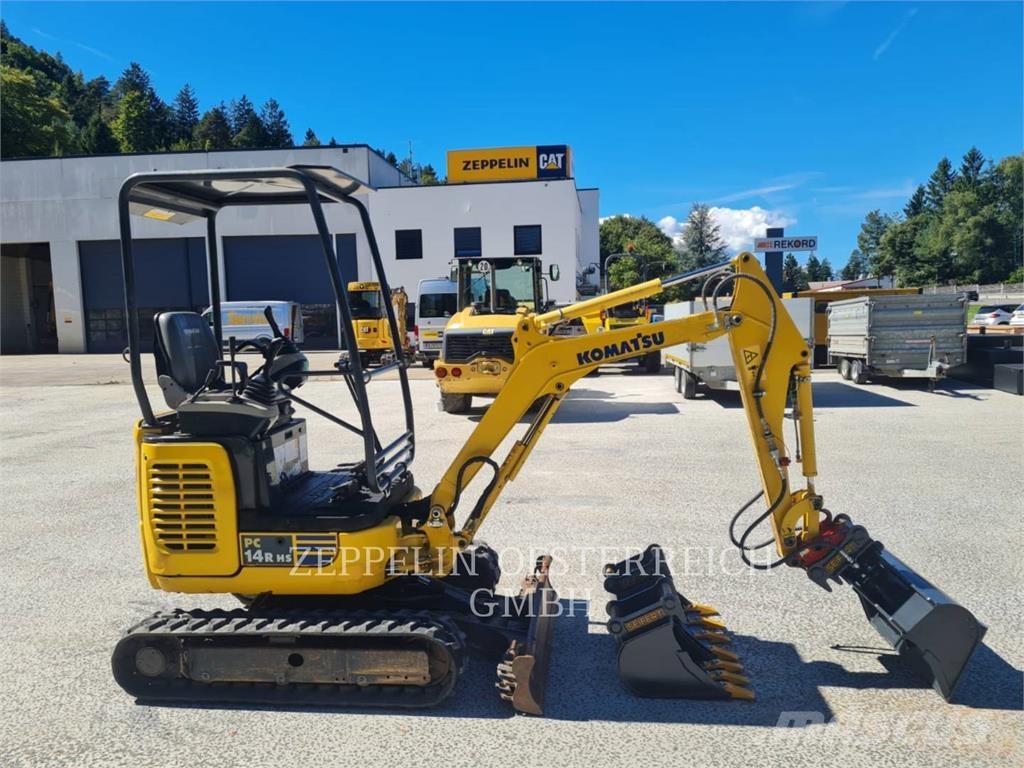 Komatsu PC14R HS Crawler excavators