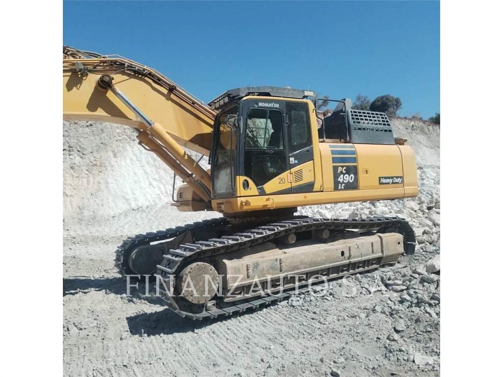 Komatsu PC490 Crawler excavators