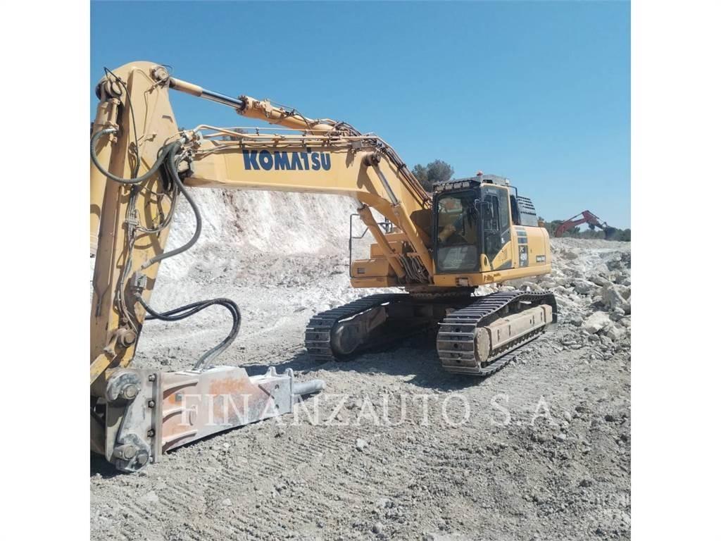 Komatsu PC490 Crawler excavators