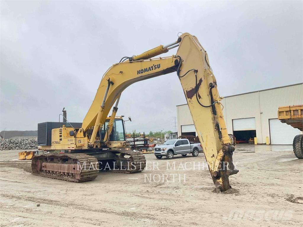 Komatsu PC750 Crawler excavators